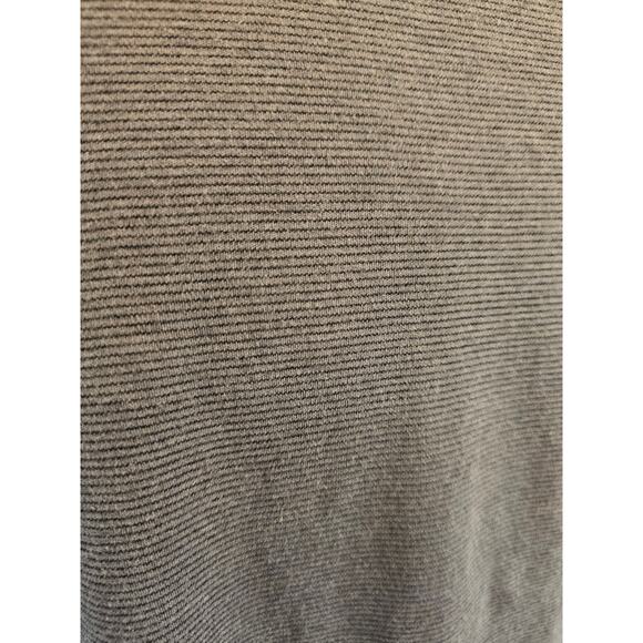 Banana republic size XXL luxe touch soft cotton striped grey short sleeve top - Picture 2 of 6